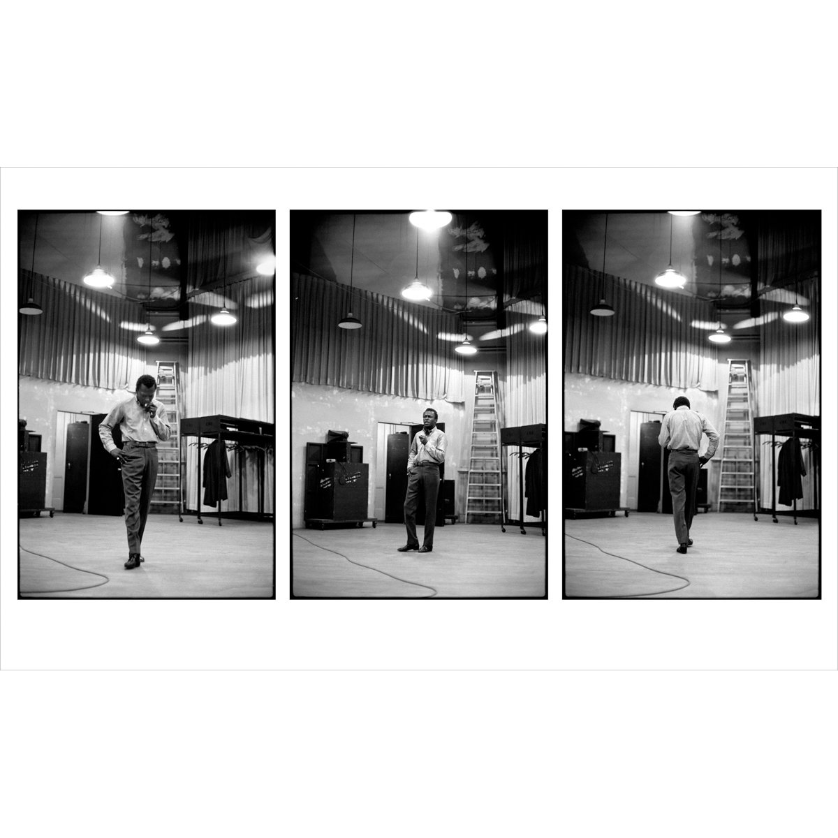 Miles Davis Kind of Blue sessions triptych by Don Hunstein