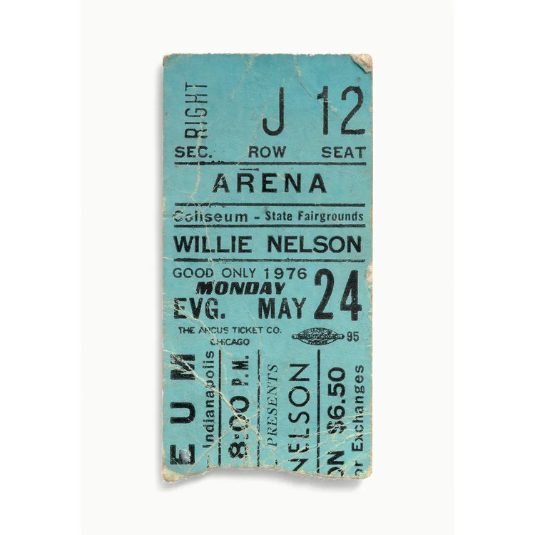 TICKETS PLEASE BY BLAISE HAYWARD - Willie Nelson