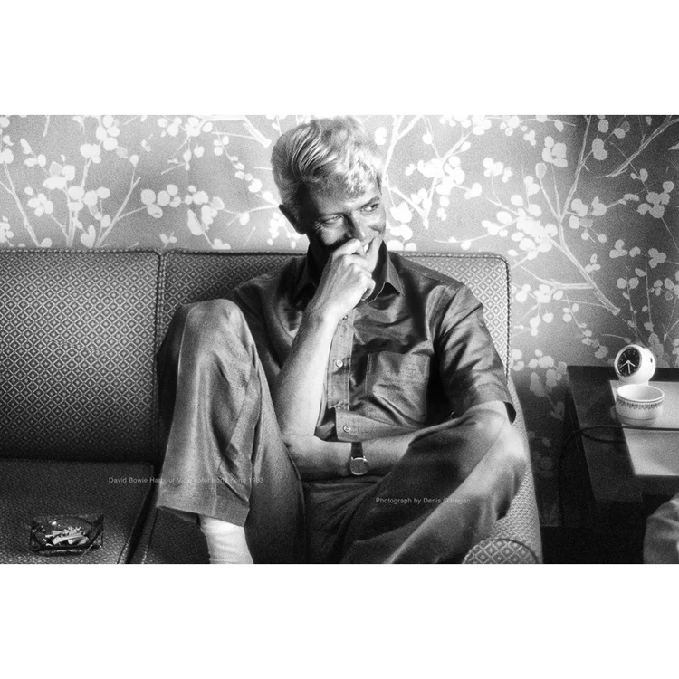 DAVID BOWIE HONG KONG, 1983 by Dennis O'Regan 20x24" print