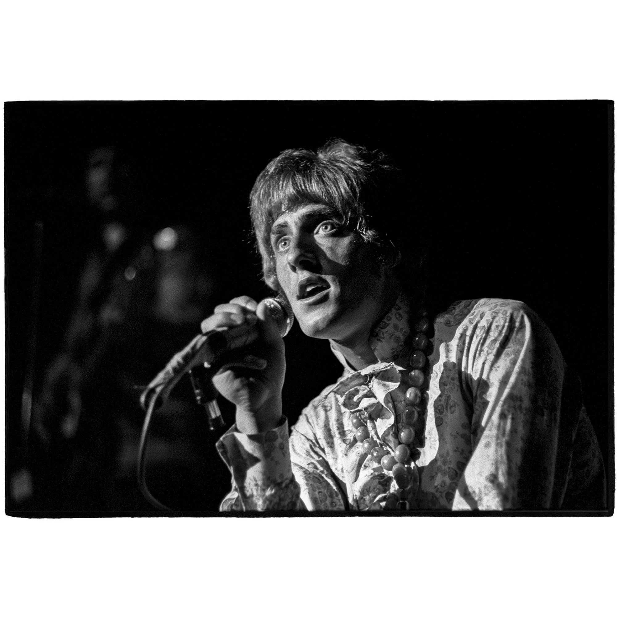Roger Daltrey in The Who live, Al Satterwhite, 1967