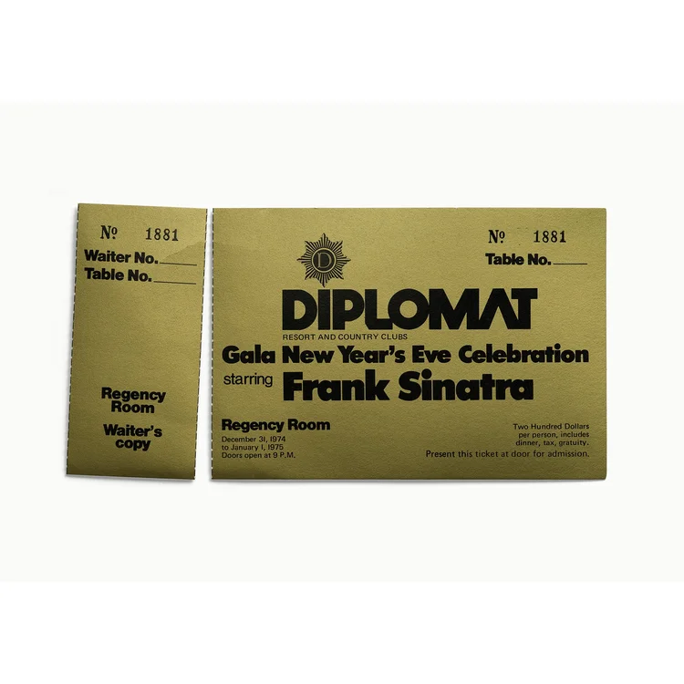 TICKETS PLEASE BY BLAISE HAYWARD - Frank Sinatra