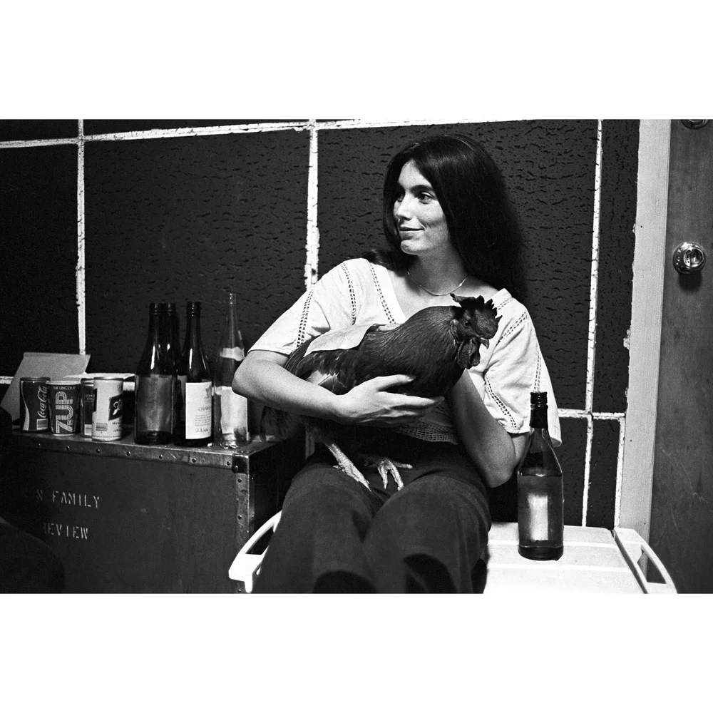 Emmylou Harris and the Rooster by Scott Newton