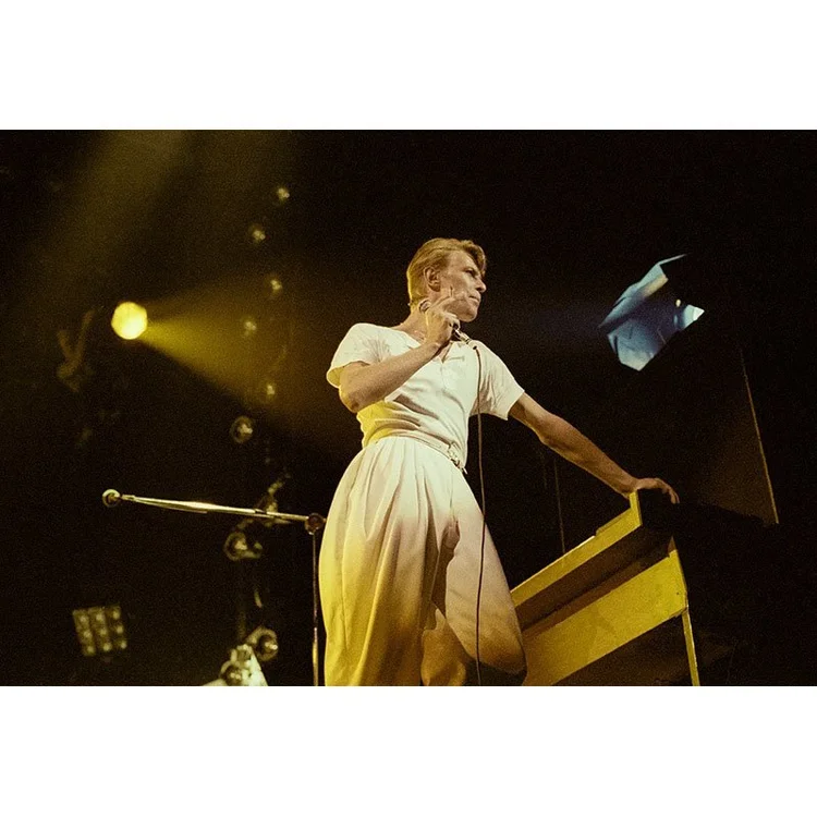 David Bowie live 78 by Tom Callins