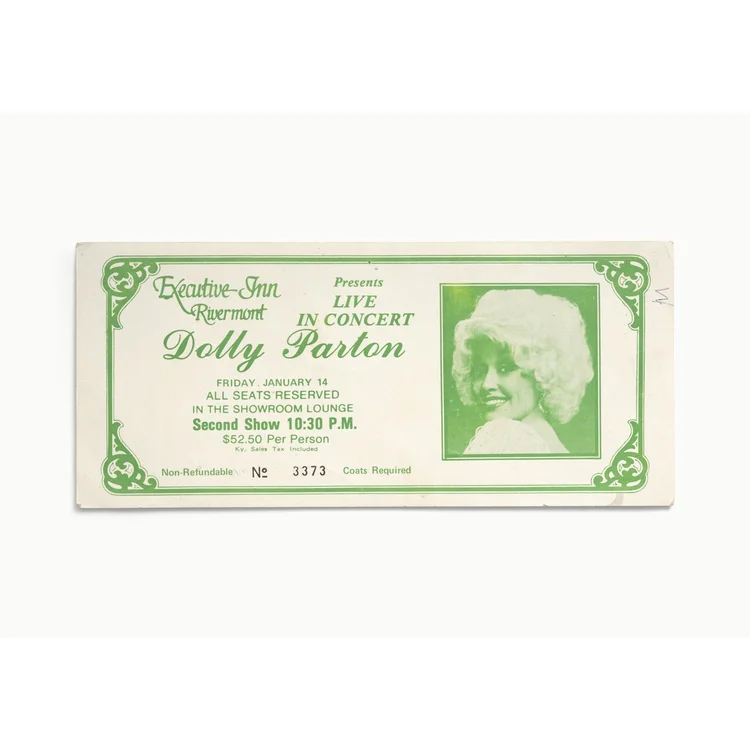 TICKETS PLEASE BY BLAISE HAYWARD - Dolly Parton