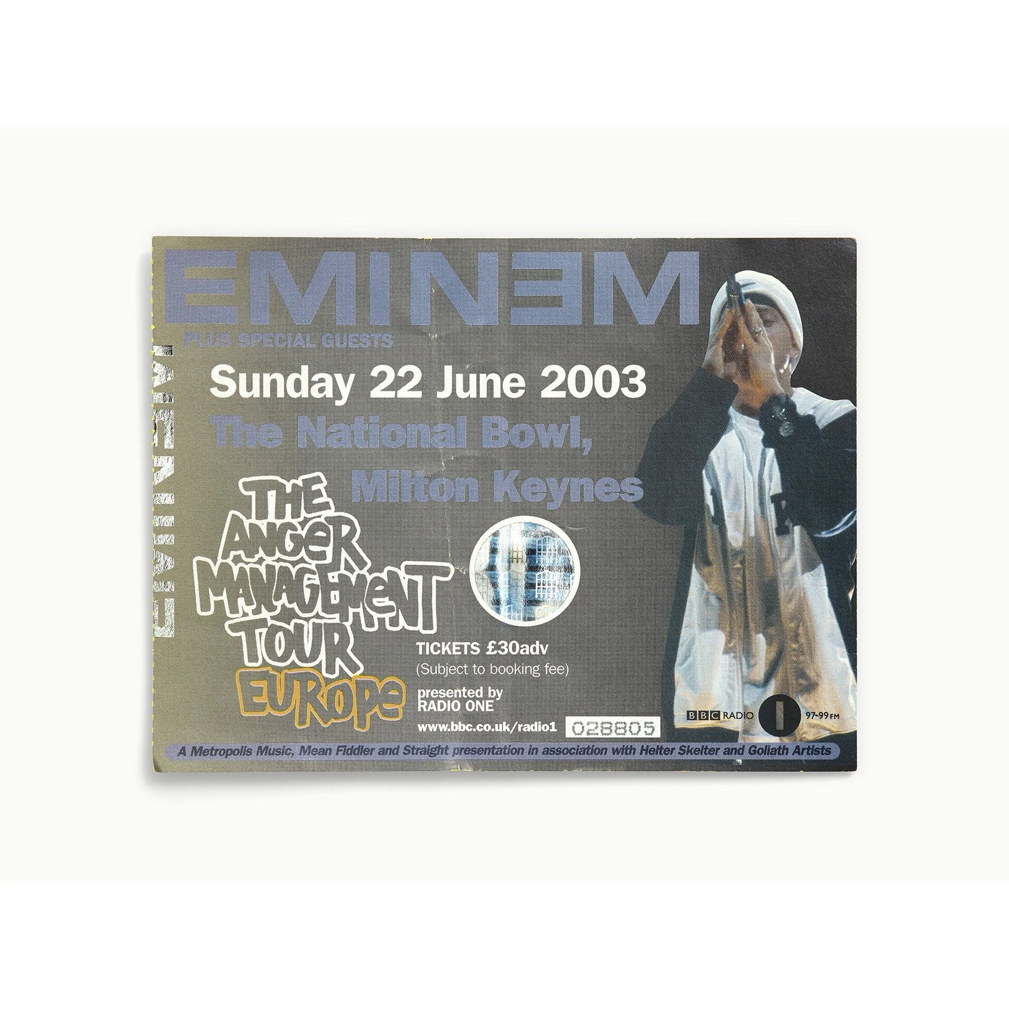 TICKETS PLEASE BY BLAISE HAYWARD - Eminem, 2003