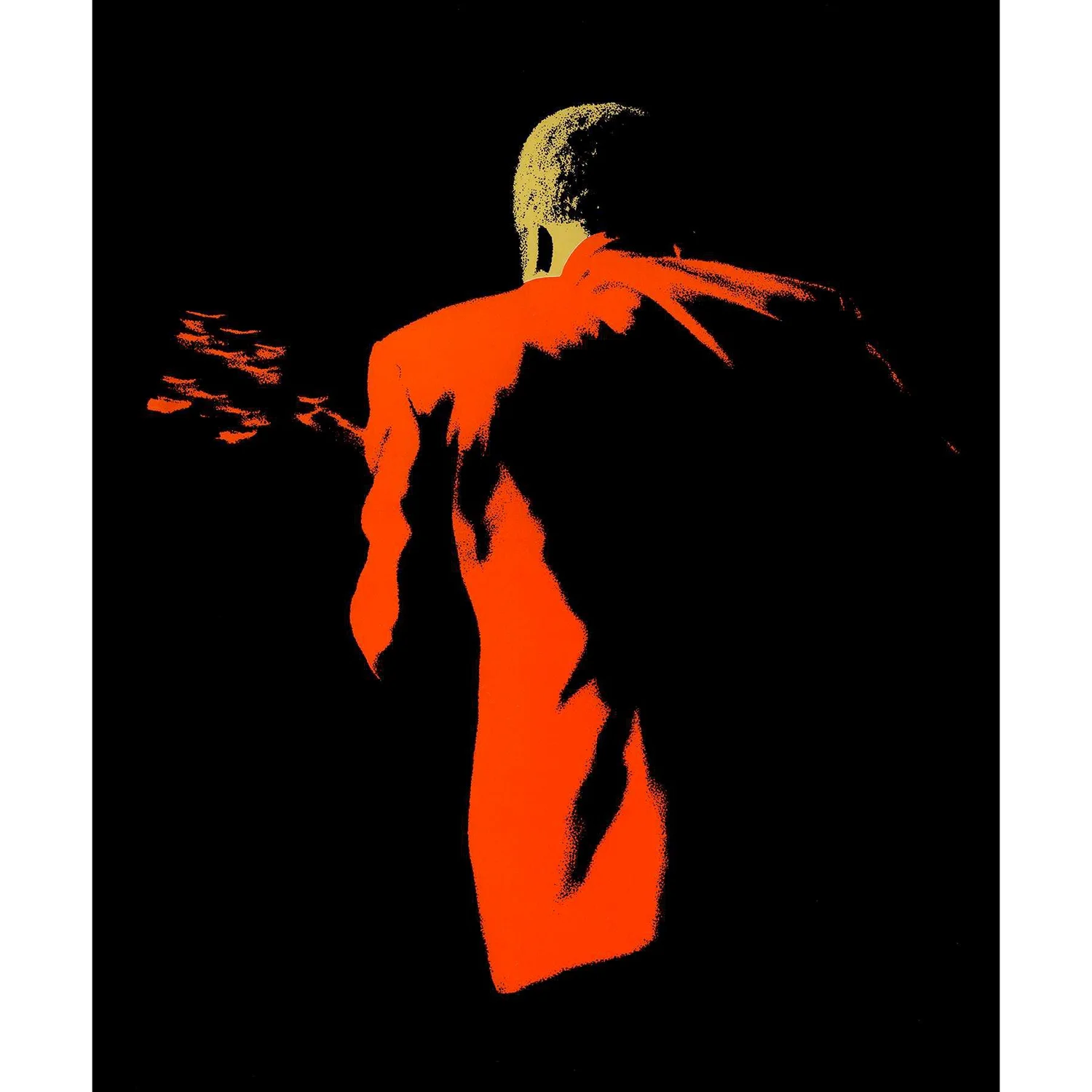 BB King Kodalith LA Forum, 1969 by Glen Craig