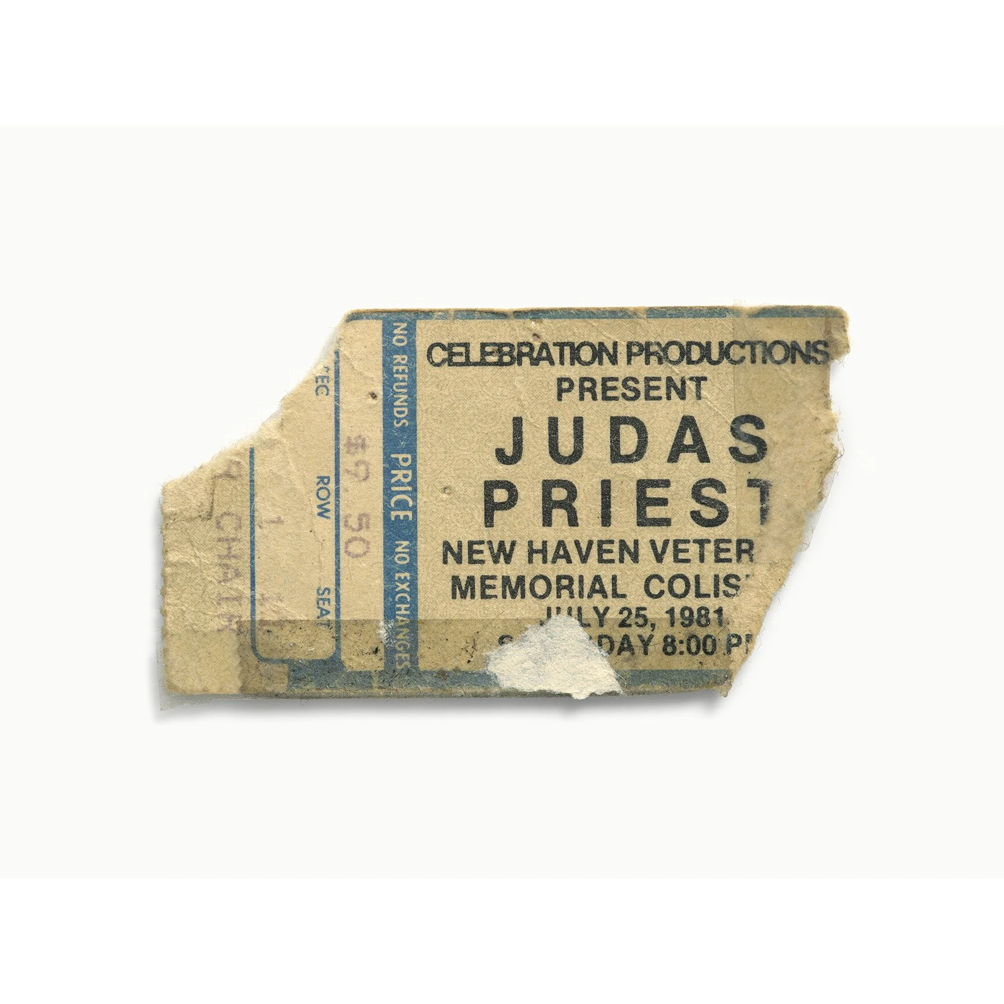 TICKETS PLEASE BY BLAISE HAYWARD - Judas Priest, 1981