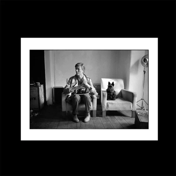 David Bowie with Scottie Dog 1980 Open Edition by Duffy