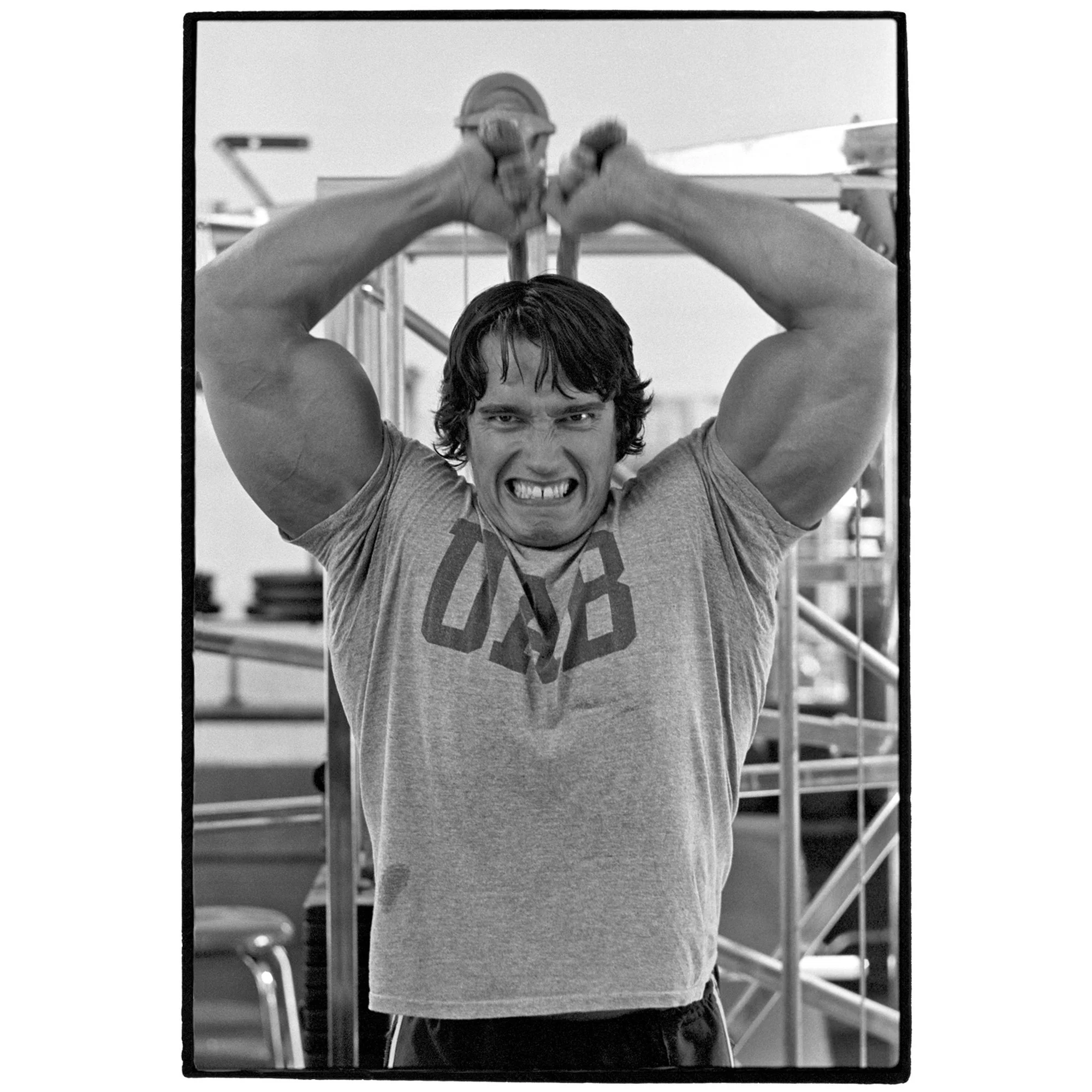 Arnold Schwarzenegger, Gold's Gym, Al Satterwhite, 1976