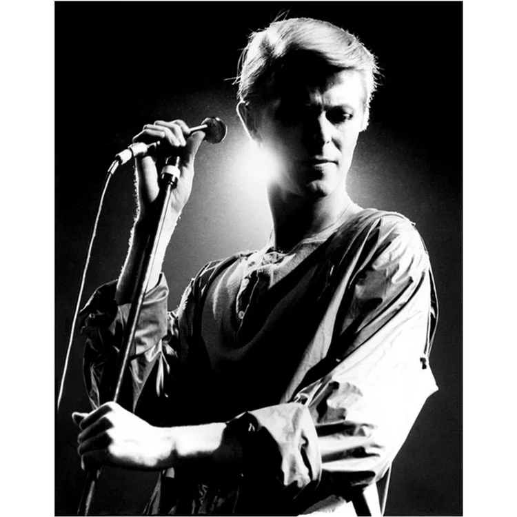 David Bowie 1978 by John Rowlands - signed 17x22