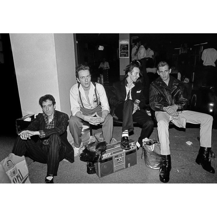 The Clash by Lynn Goldsmith.