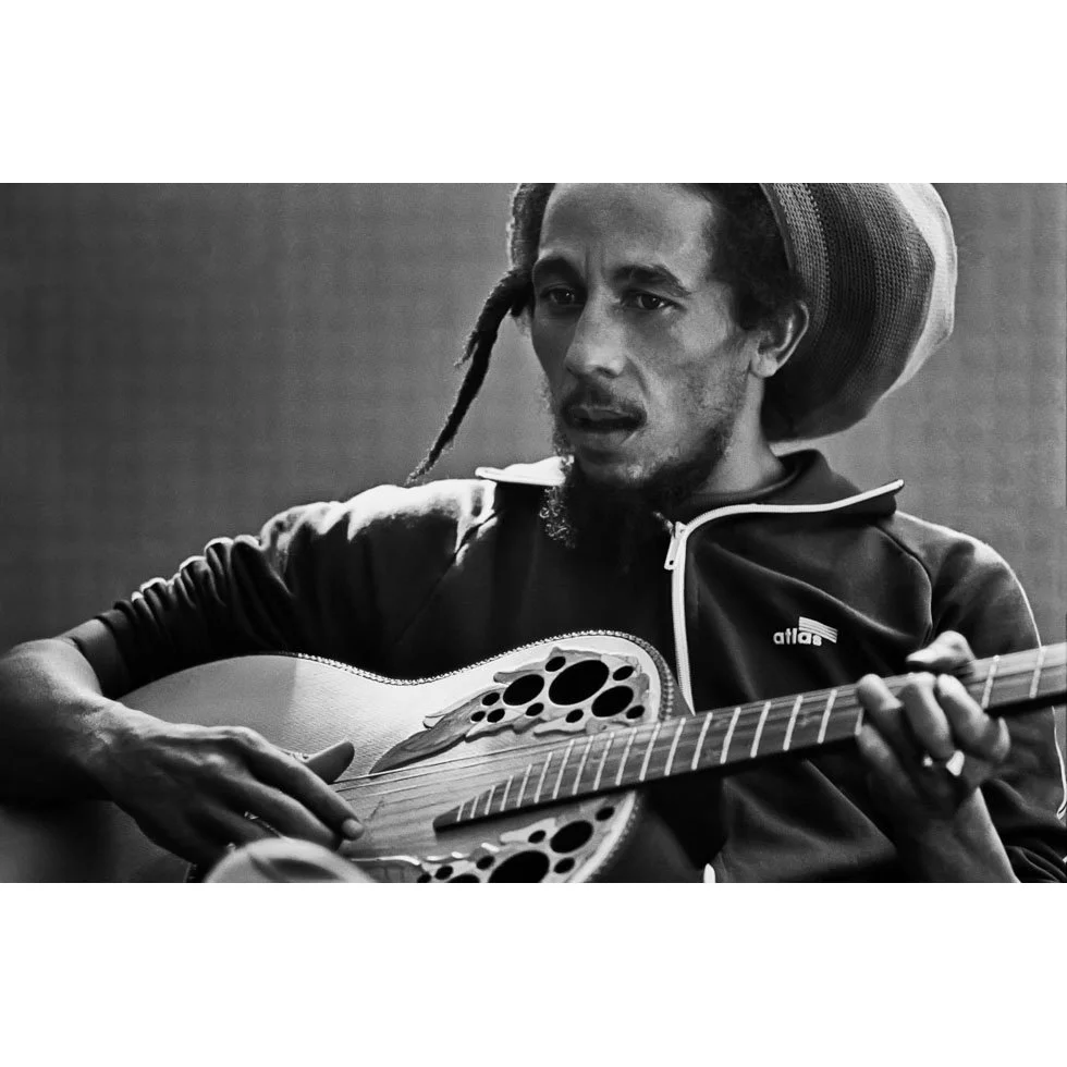 Bob Marley by Lynn Goldsmith.