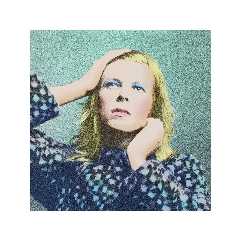 David Bowie by Hunky Dory cover designer Terry Pastor