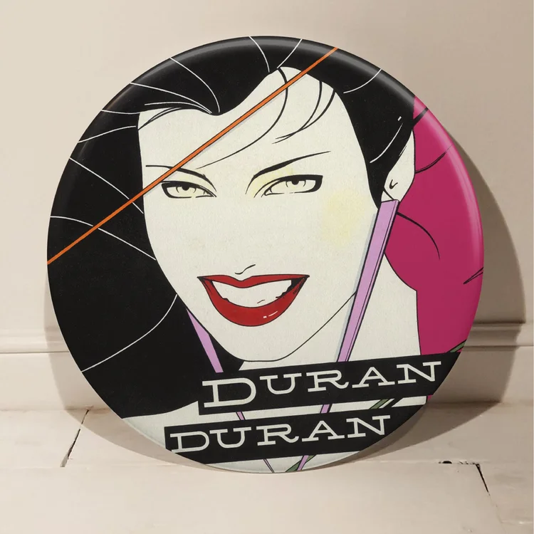 Duran Duran "Rio" Giant 3D Vintage Button