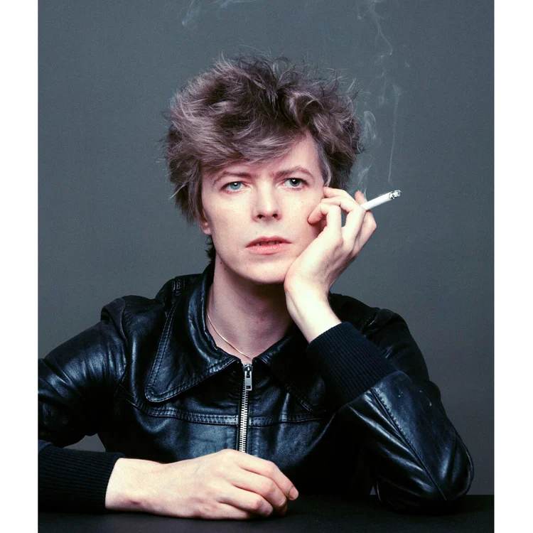 David Bowie "V-2 Schneider", 1977 by Sukita.