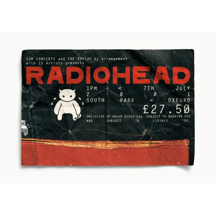 TICKETS PLEASE BY BLAISE HAYWARD - Radiohead