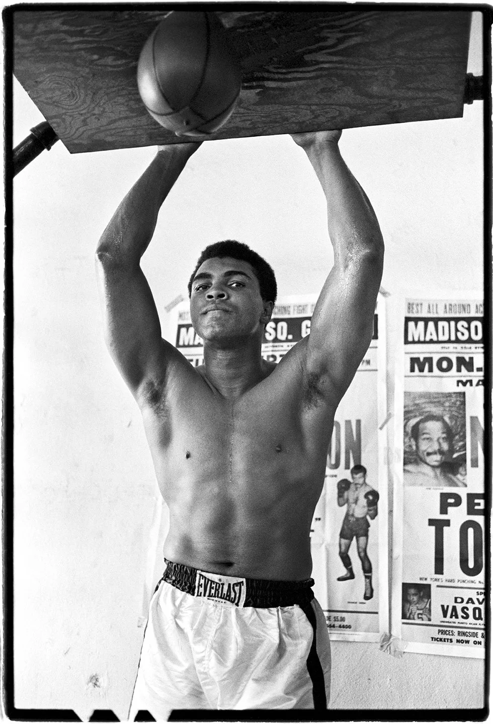Muhammad Ali, 5th street gym, Al Satterwhite, 1970