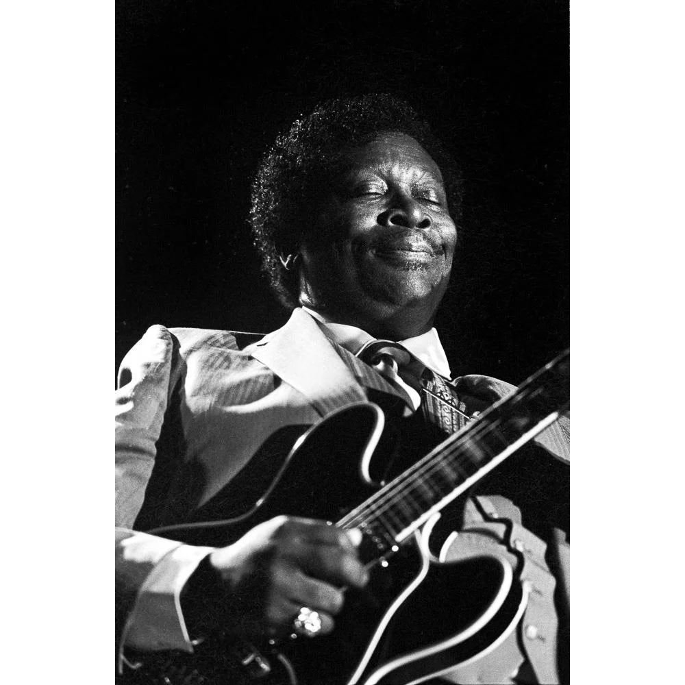 BB King Live in Austin 1982 by Scott Newton