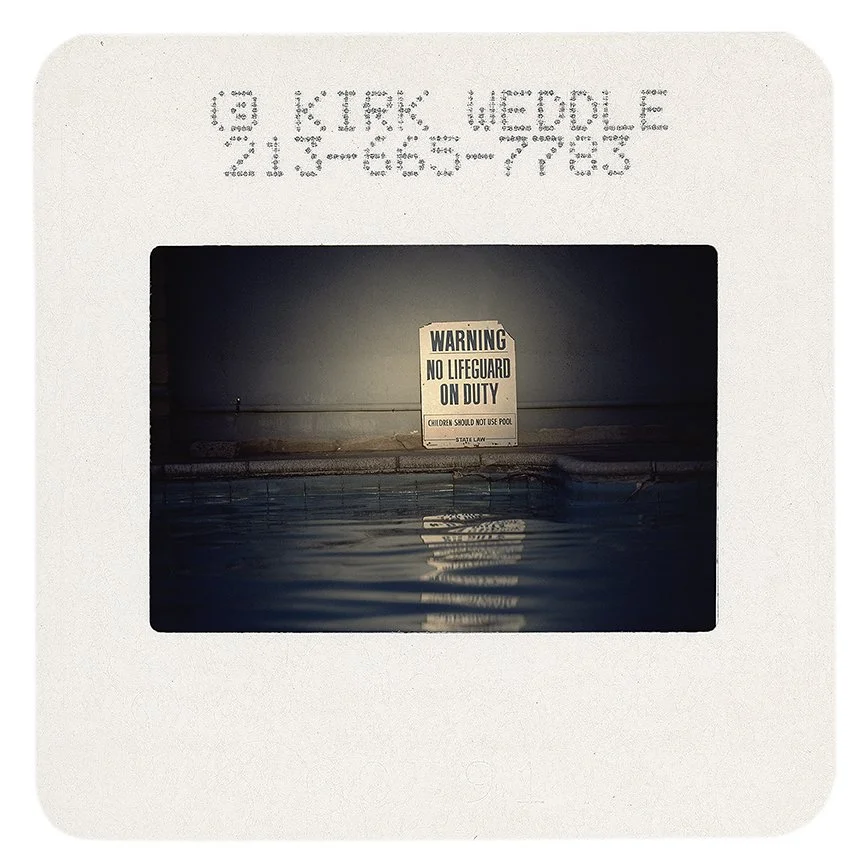 Nirvana Nevermind original color slide print by Kirk Weddle "No Lifeguard On Duty"