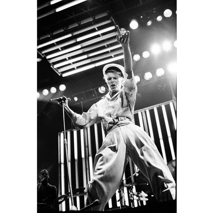 David Bowie "Just Watch Me Now" by Sukita.