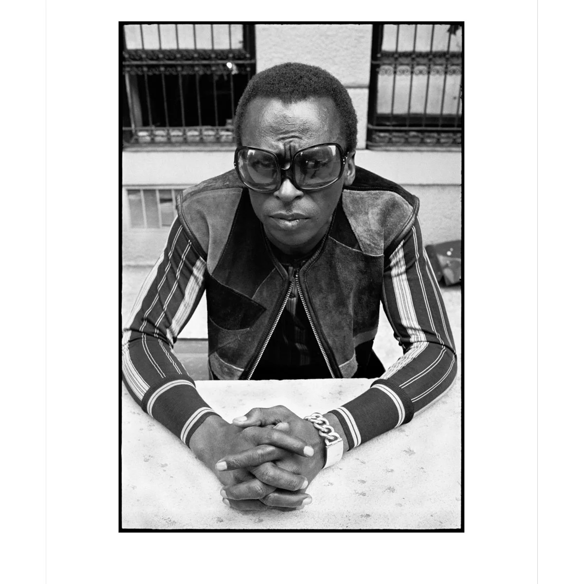 Miles Davis portrait by Don Hunstein