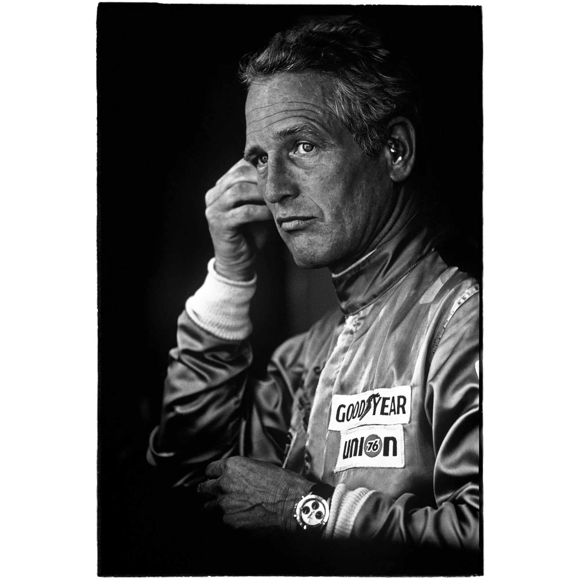 Paul Newman potrait, Al Satterwhite, 1977