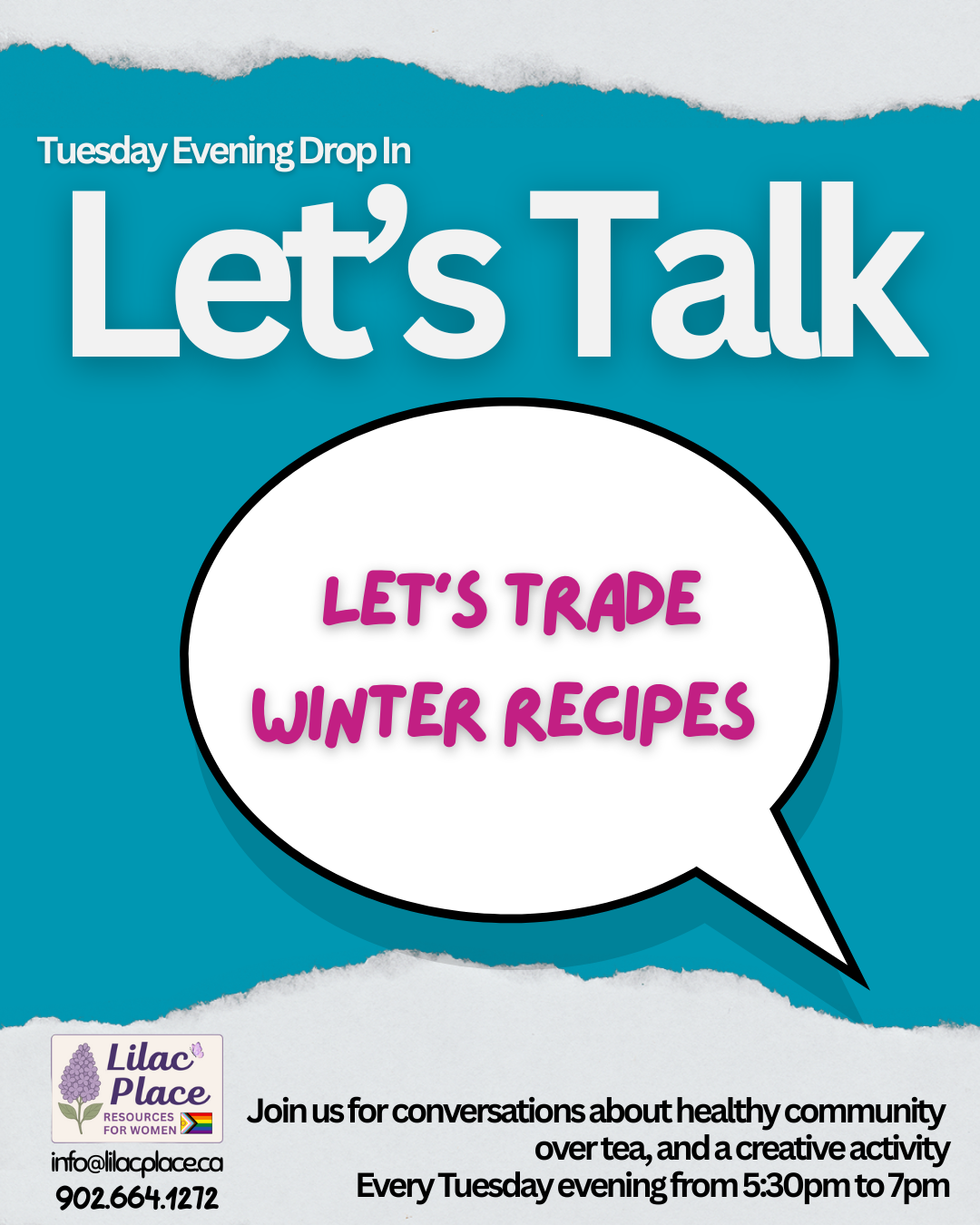 Let's Talk: Trade Your Favourite Winter Recipes