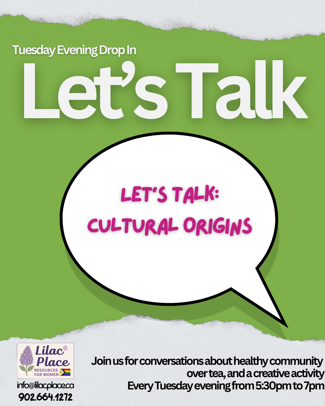 Let's Talk: Cultural Origins