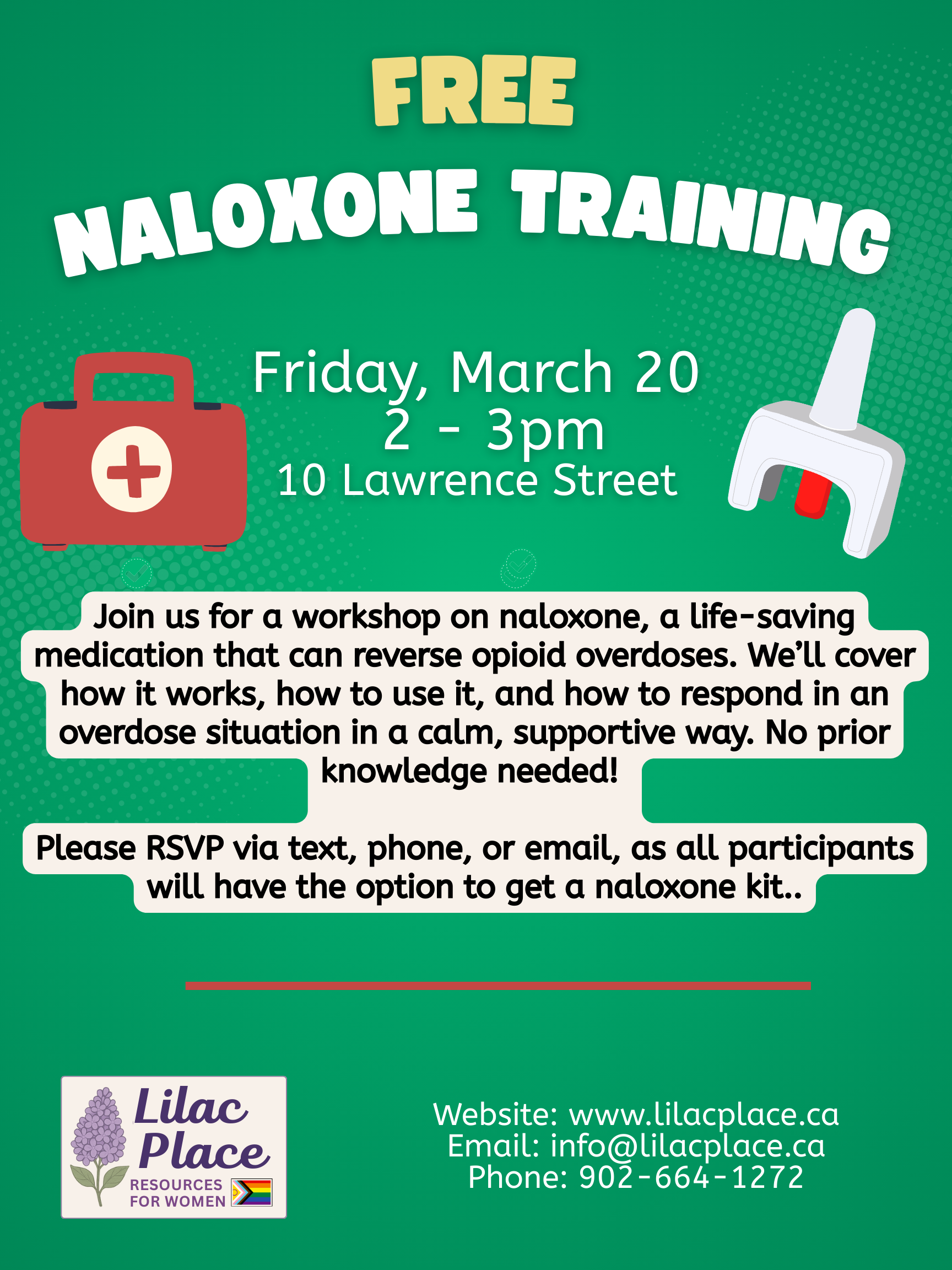 Free Naloxone Training