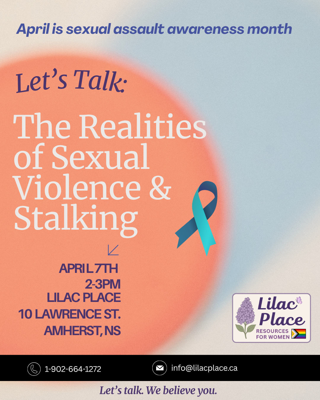 Let’s Talk: The Realities of Sexual Assault and Stalking