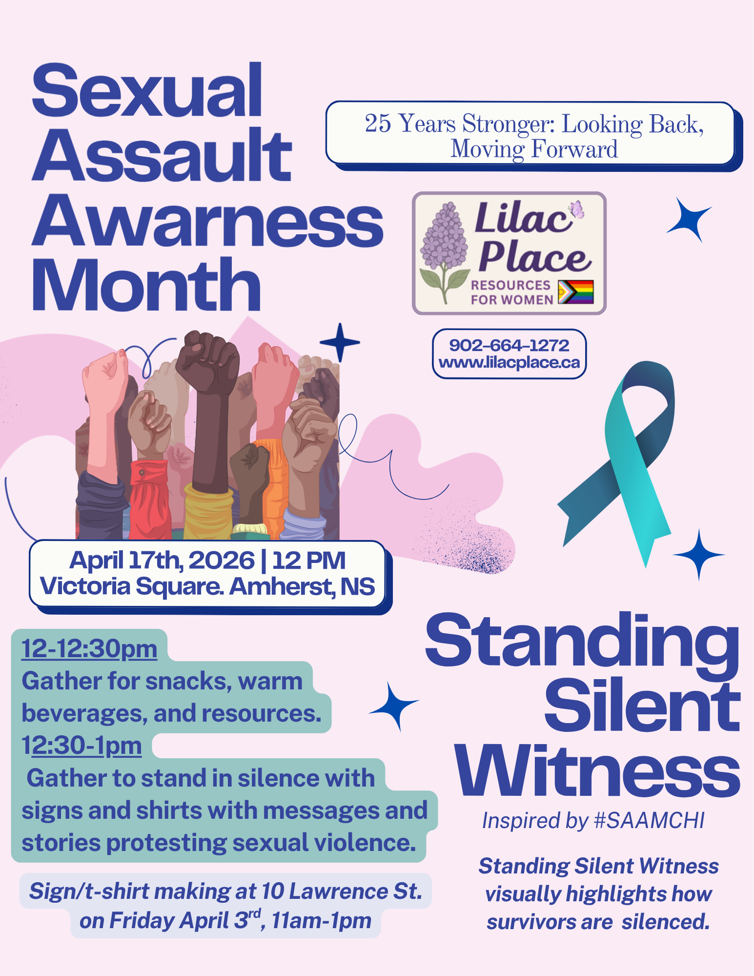 SAAM Rally: Standing Silent Witness