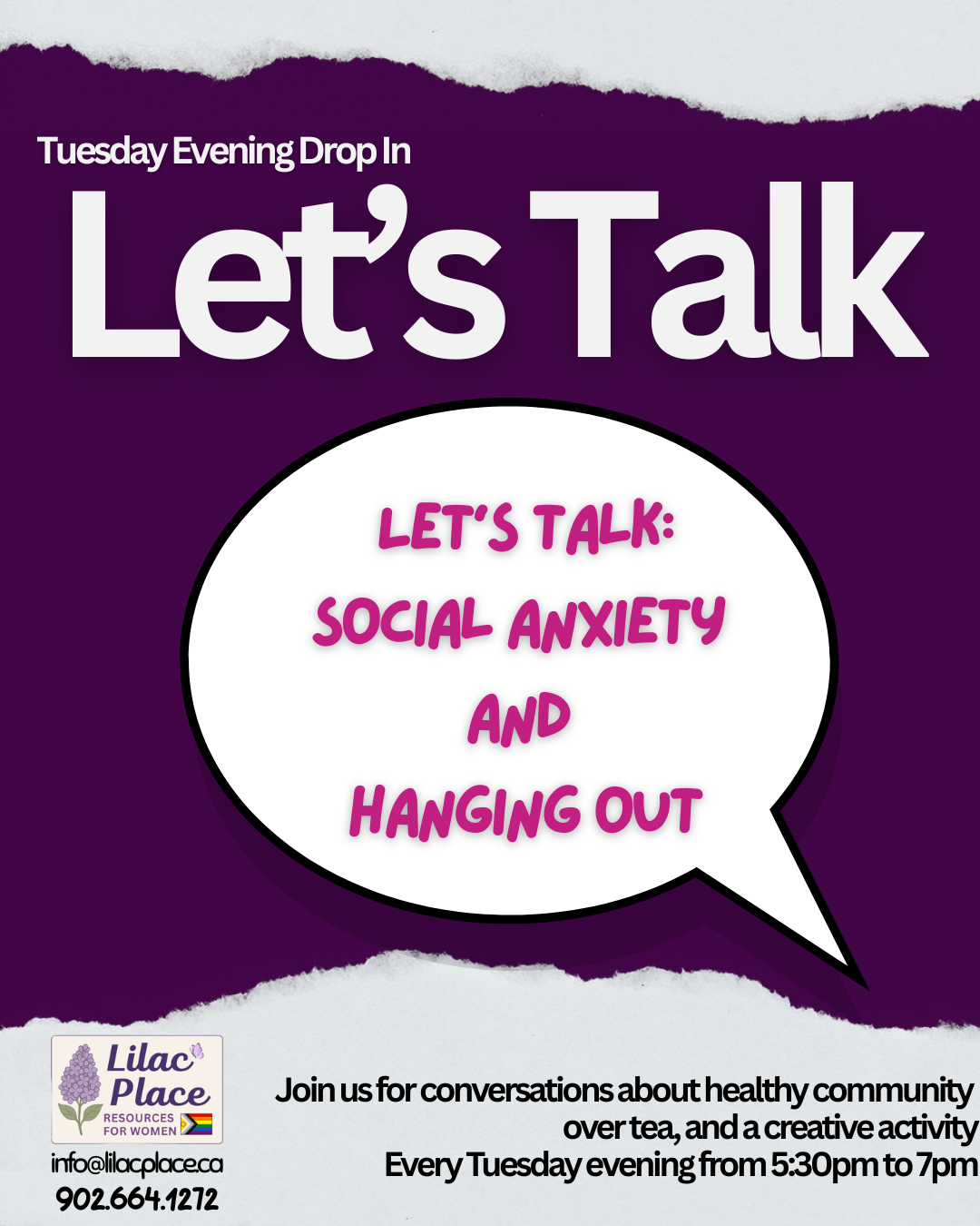 Let's Talk: Social Anxiety and Hanging Out