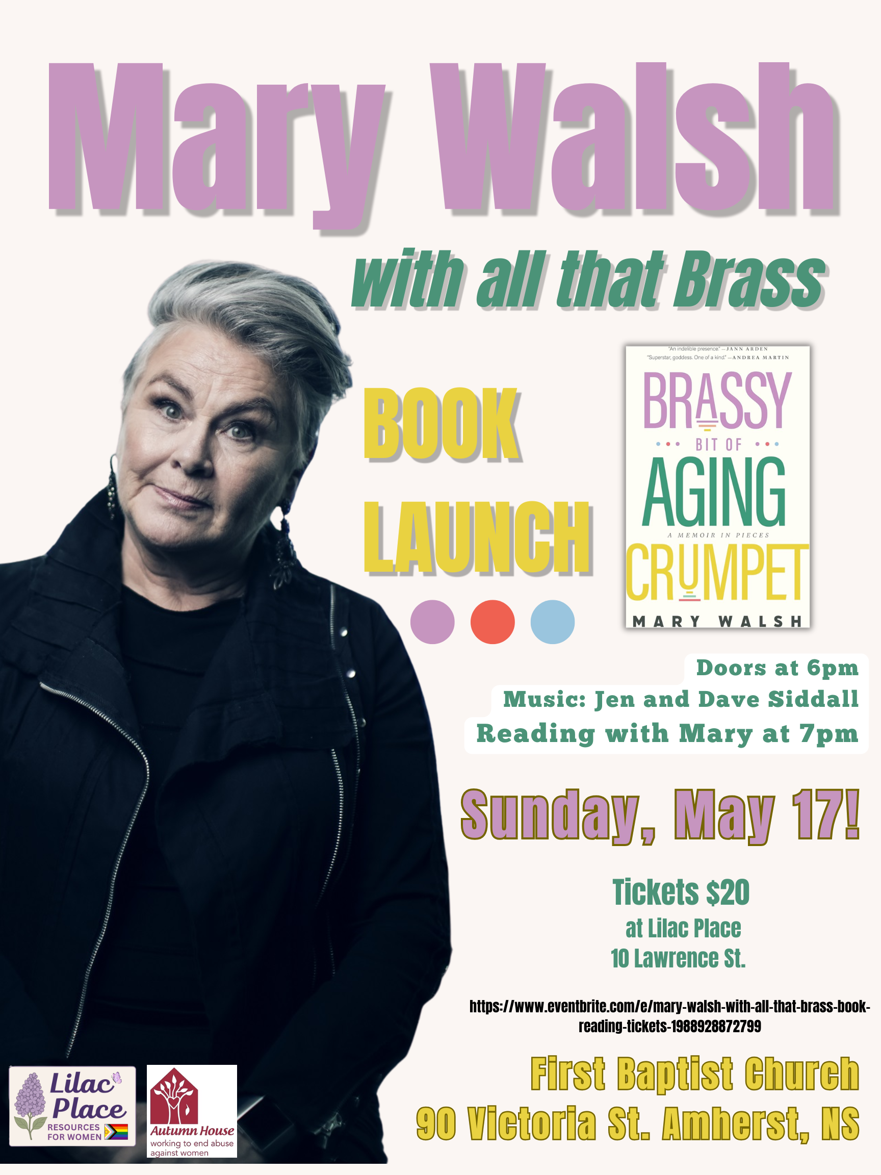 Mary Walsh Book Reading