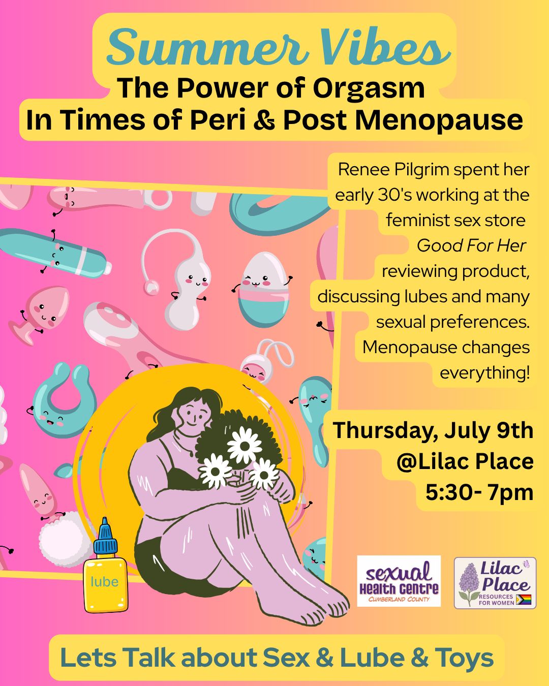 Summer Vibes: The Power of Orgasm in Peri and Post Menopause