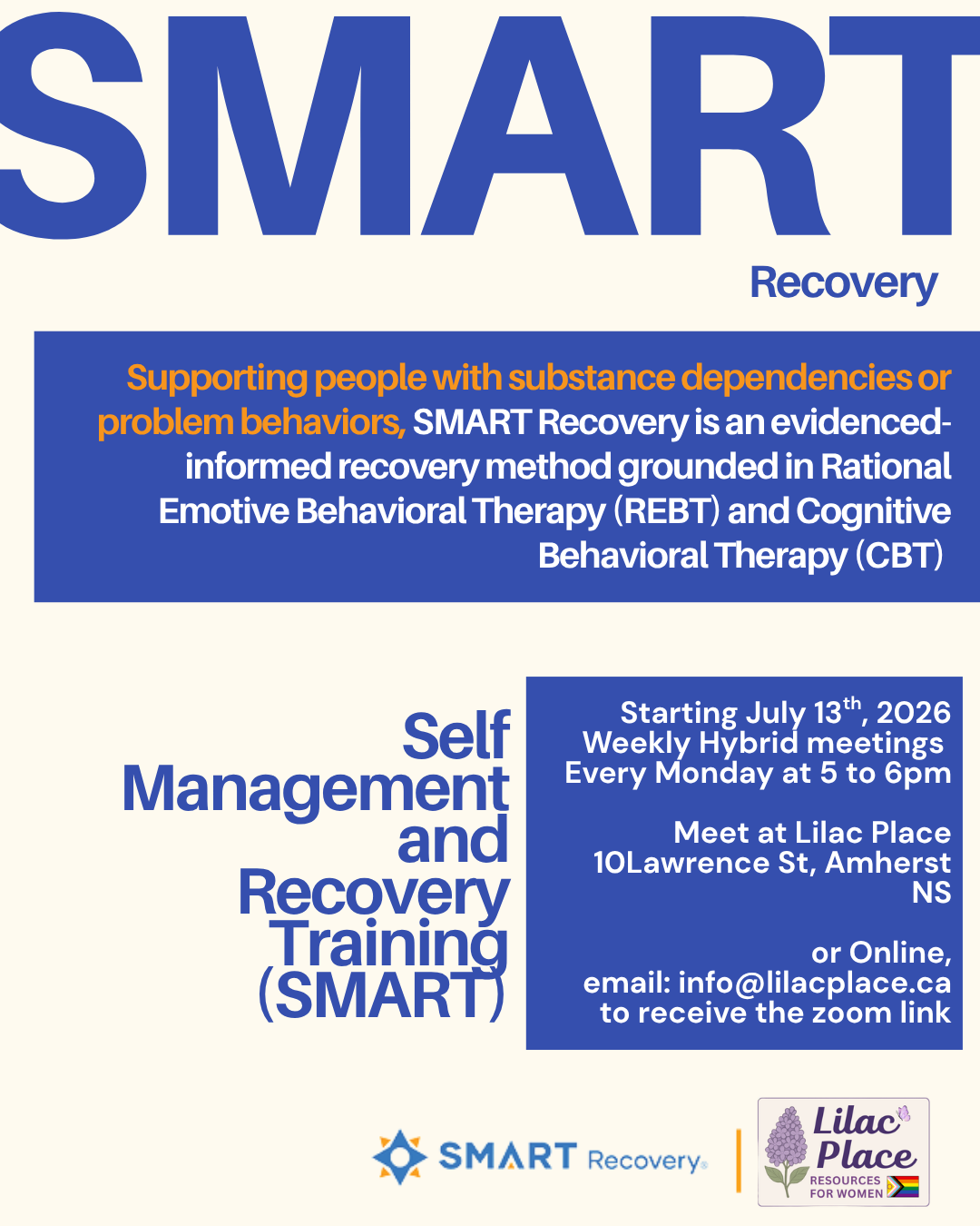 SMART Recovery (Hybrid Program)