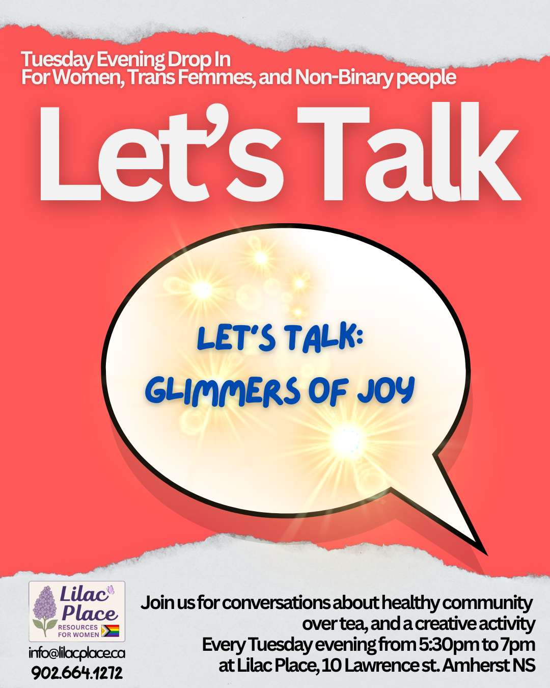 Let's Talk: Glimmers of Hope