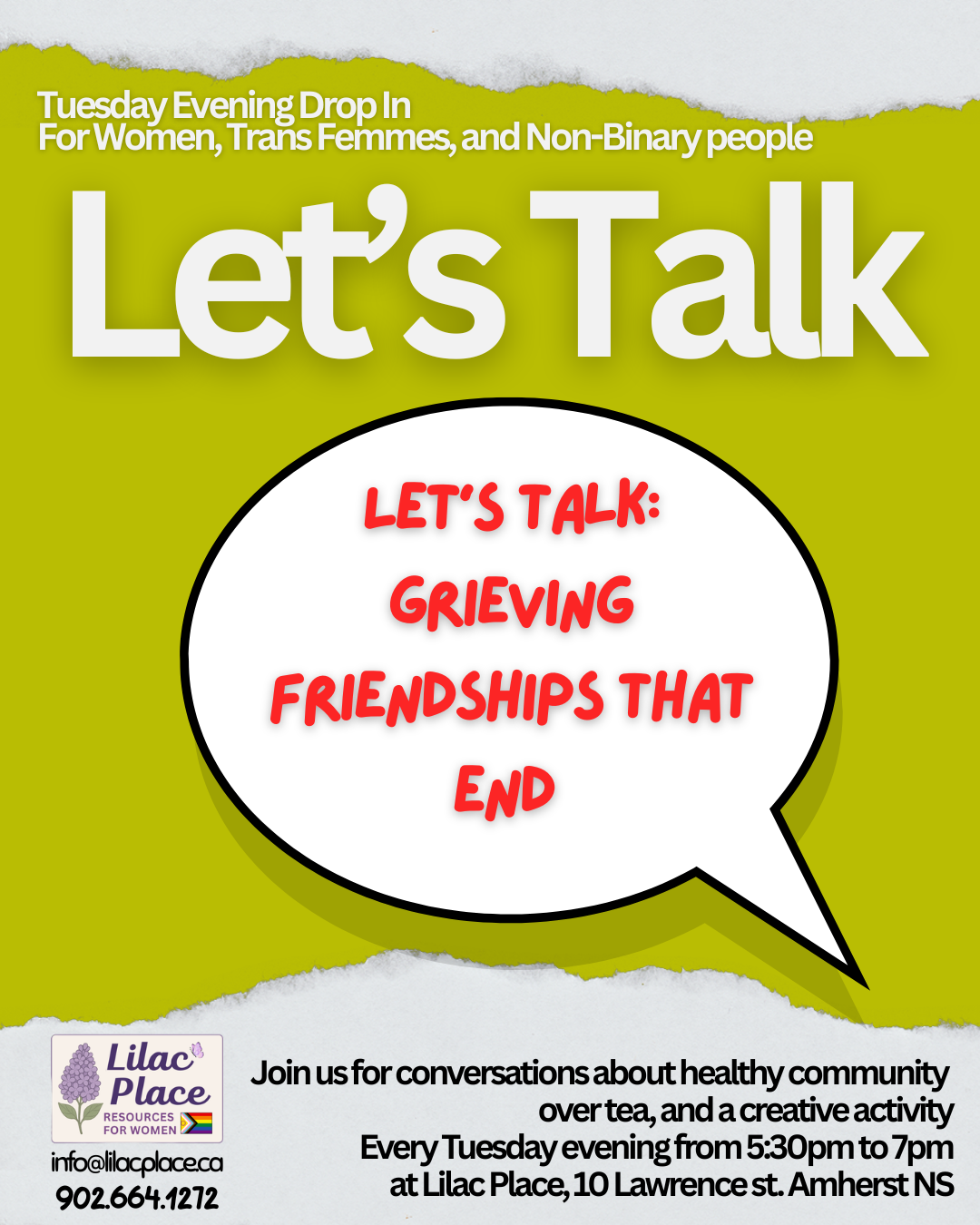 Let's Talk: Grieving Friendships that End