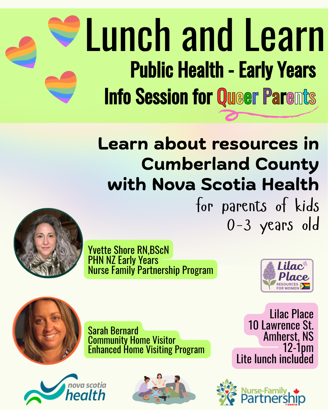 Lunch & Learn: Info Session for New Queer Parents