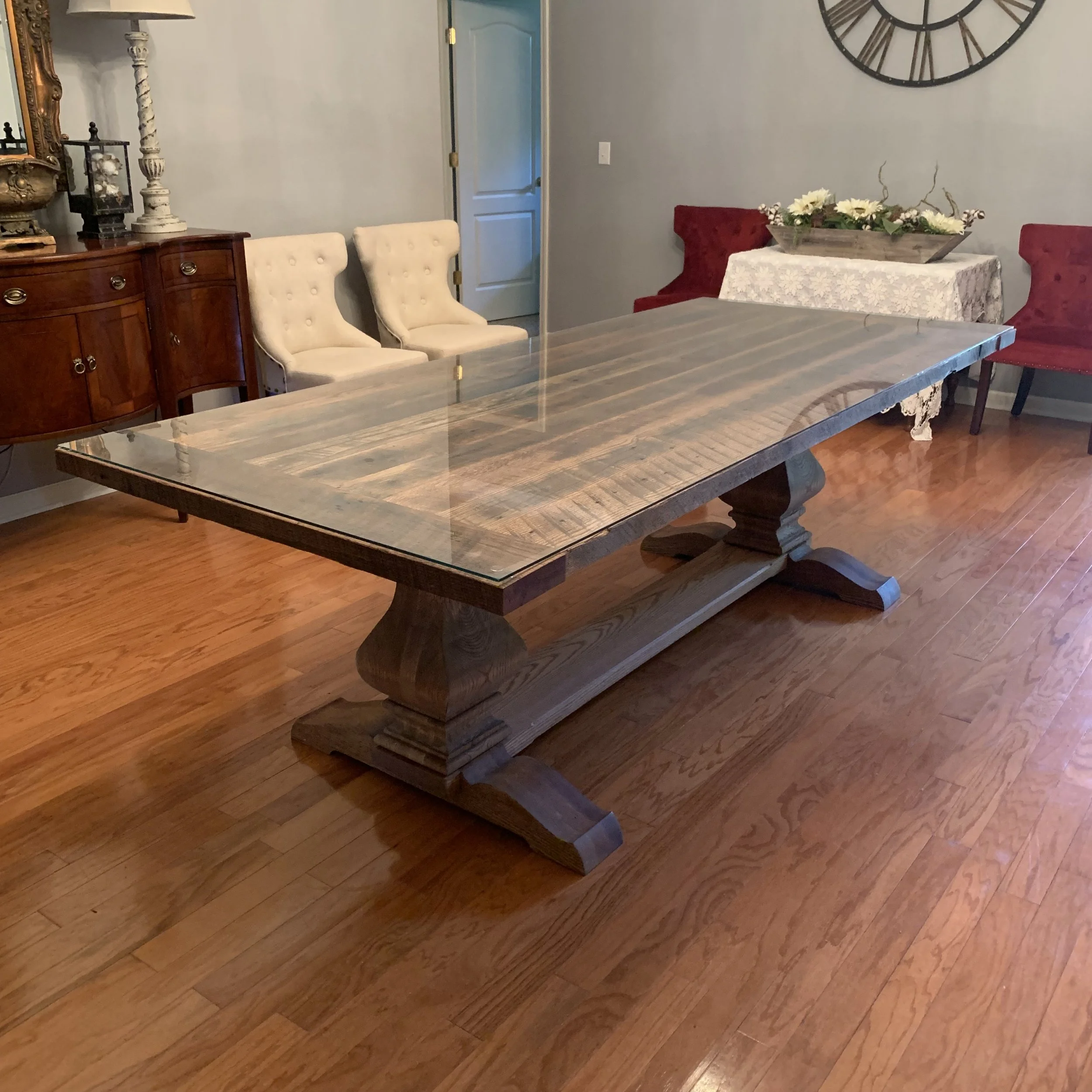 Pedestal Dining Table