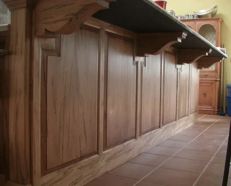 Kitchen Cabinets &amp; Island