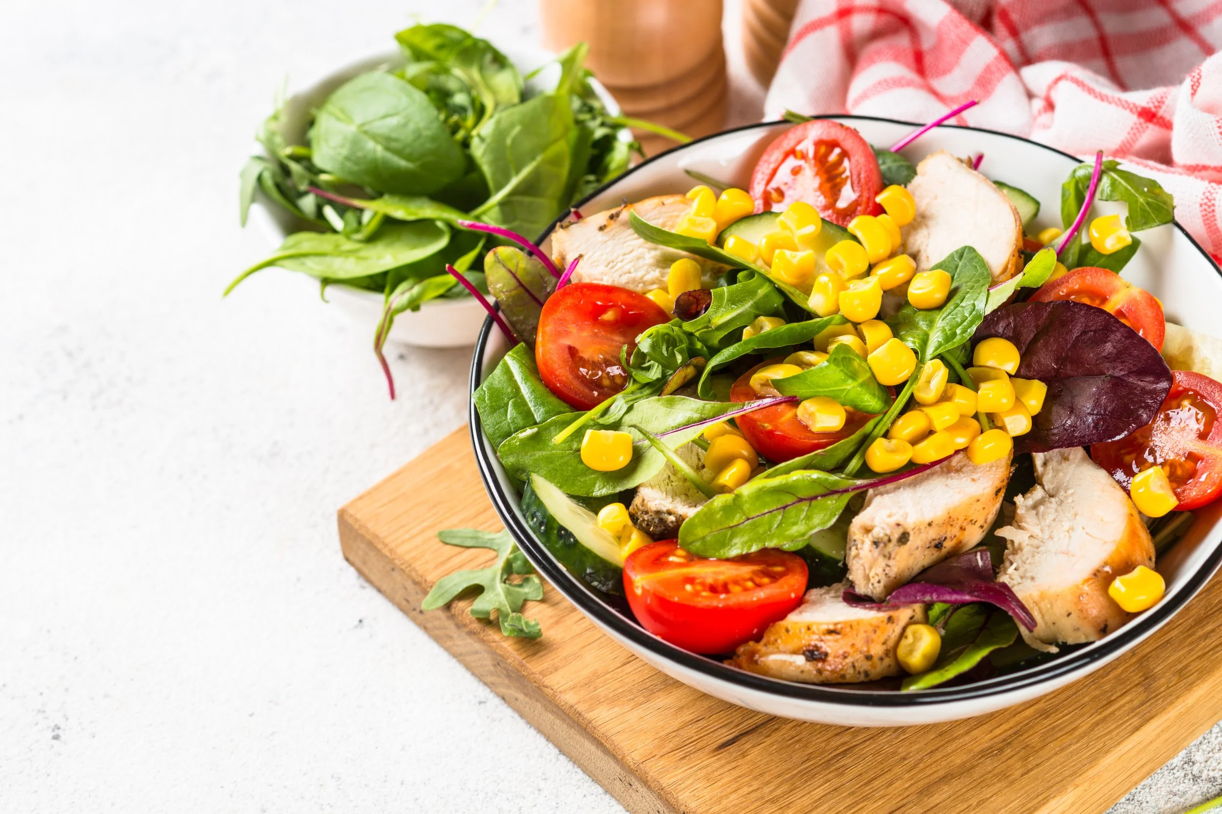 Grilled Chicken with Summer Corn &amp; Tomato Panzanella