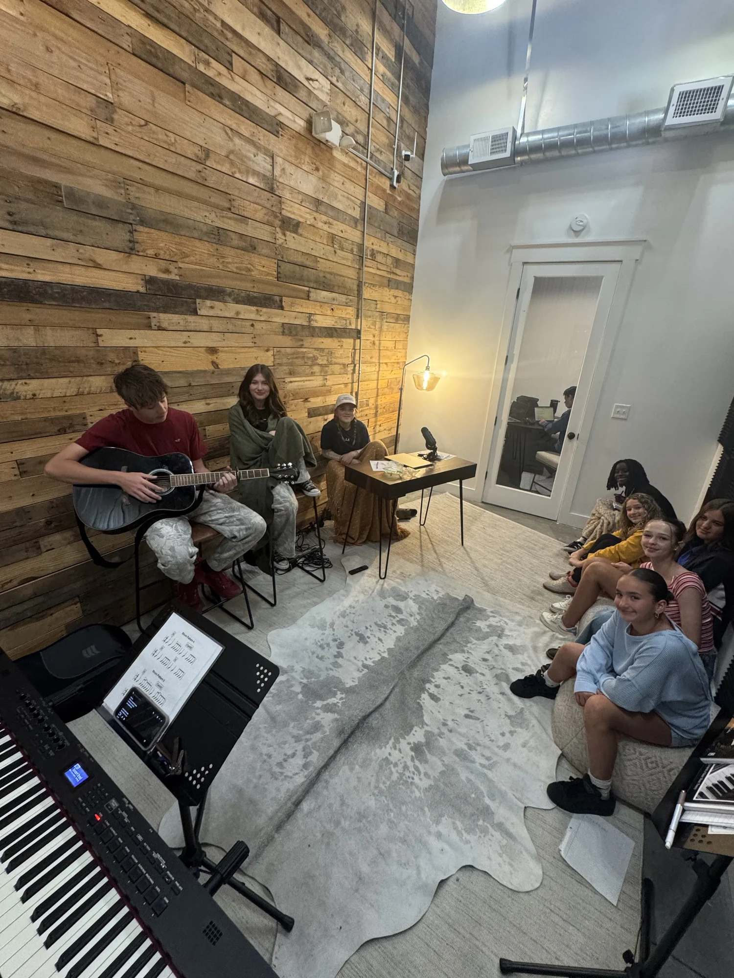Students gathered for music and community at Valor Academy Santa Rosa Beach