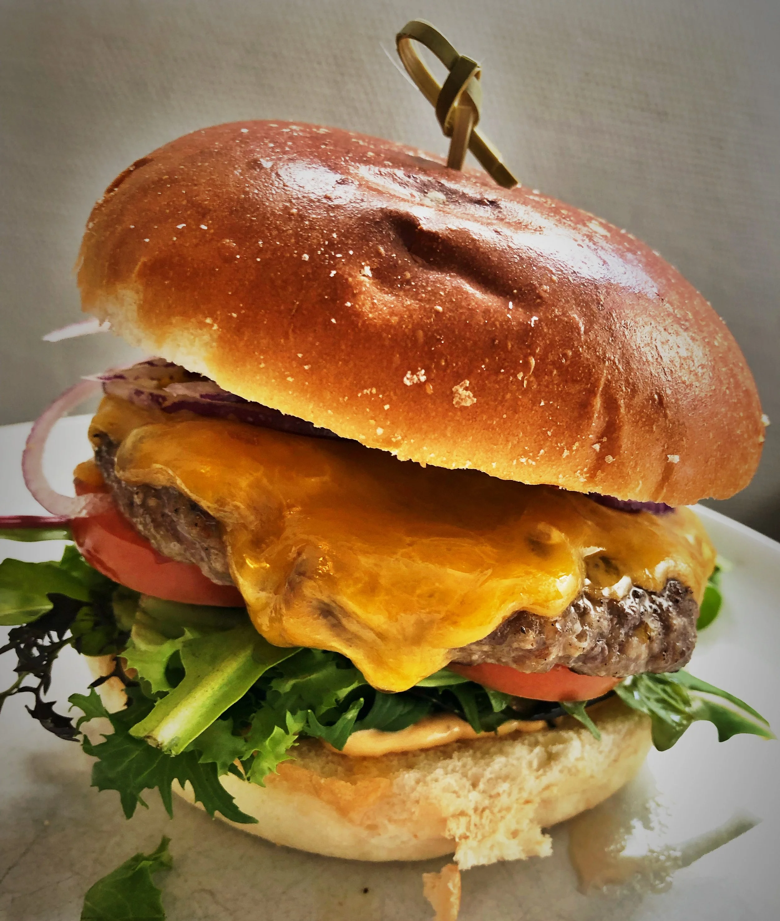 BBQ burgere og pølser