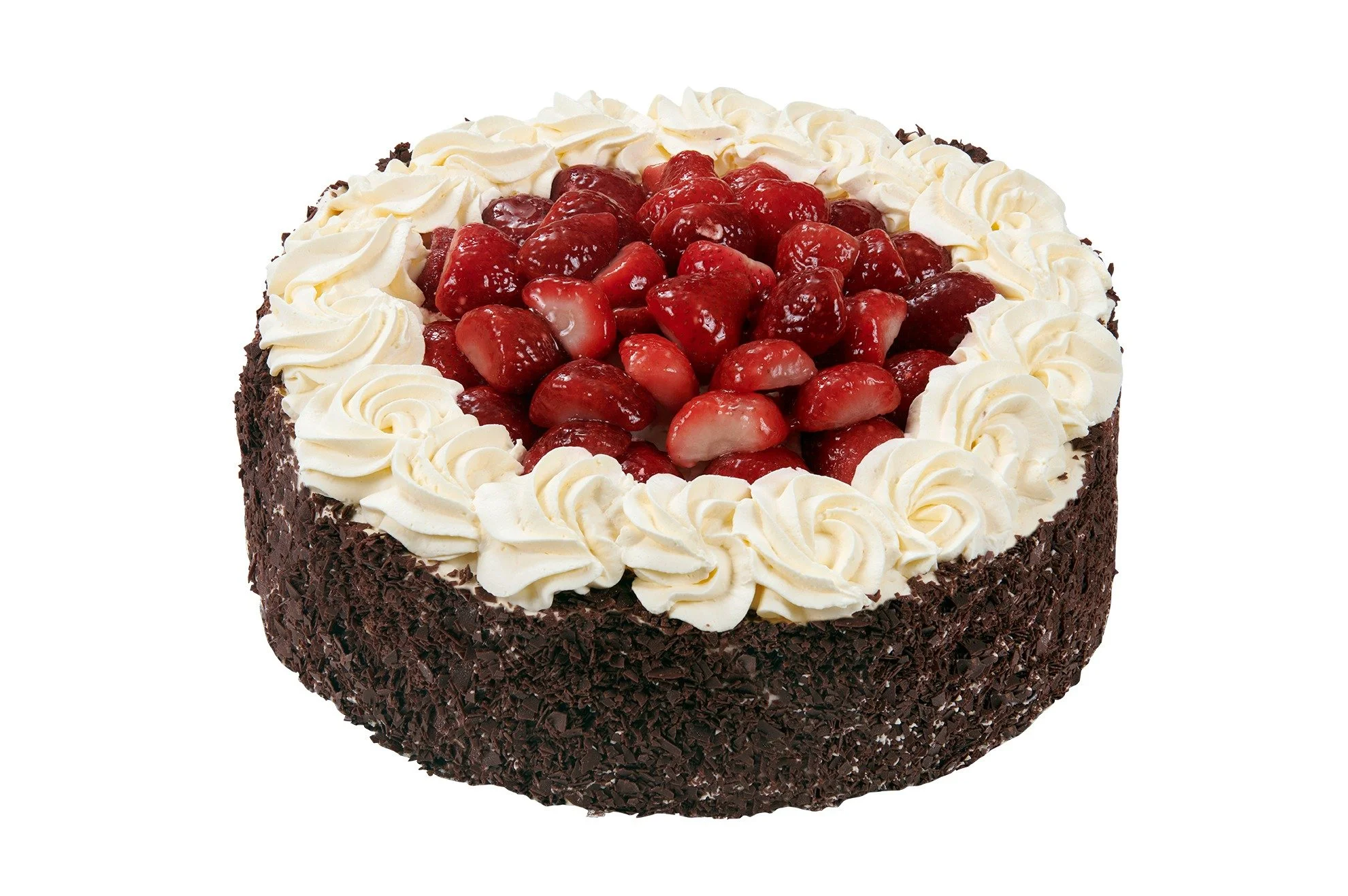 Jordbærgele kake