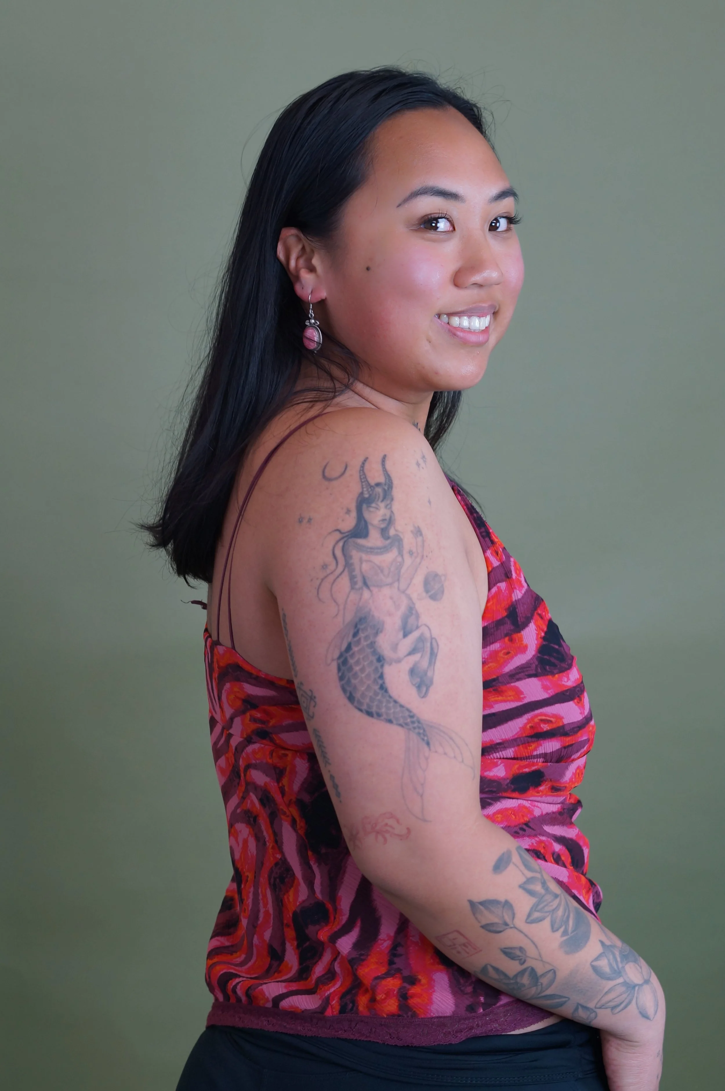 925 Silver Rhodochrosite Earrings • $55