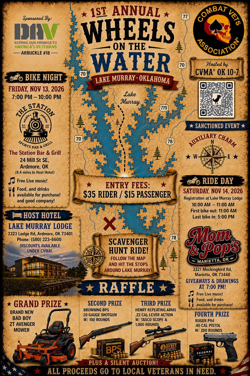 1st Annual Wheels on the Water
