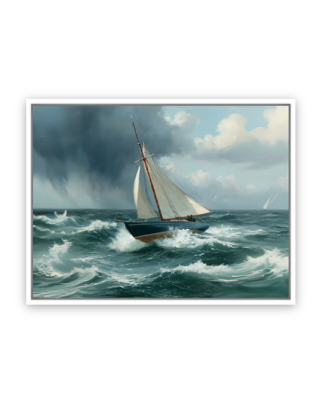 Into the Storm — Canvas Printed Wall Art