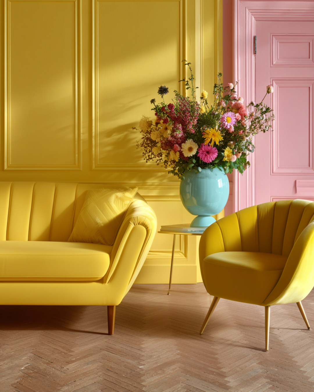 Spring Interior Refresh: Styling Pink & Yellow for a Fresh, Modern Home ...