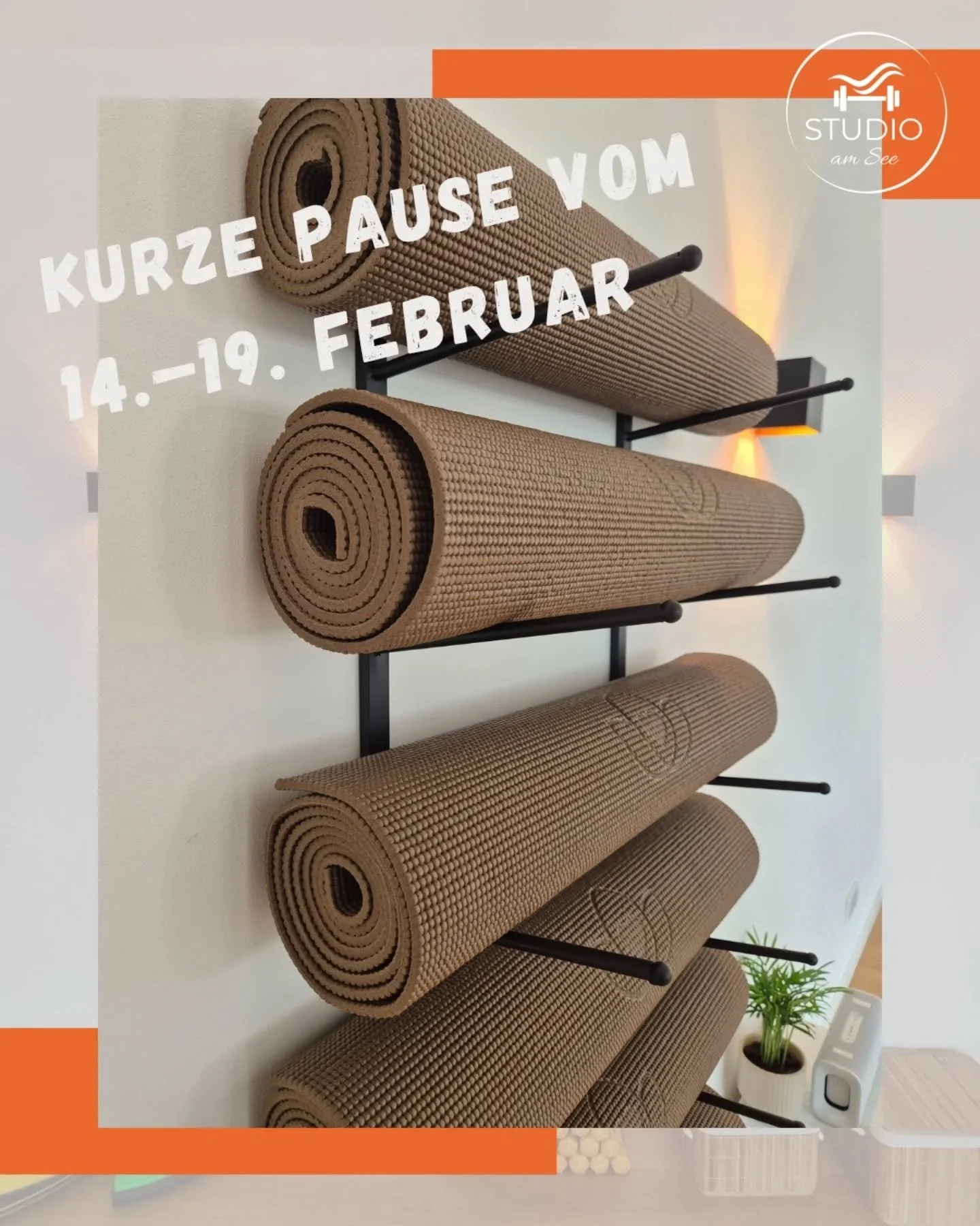 Vom 14. bis 19. Februar bleibt das Studio geschlossen.

Wir g&ouml;nnen uns eine kleine Auszeit, um neue Energie zu sammeln ✨

Ab dem 20. Februar sind wir wieder wie gewohnt f&uuml;r euch da &ndash; mit voller Motivation und frischer Power f&uuml;r e