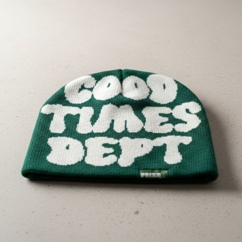 GoodTimesDept Beanie green